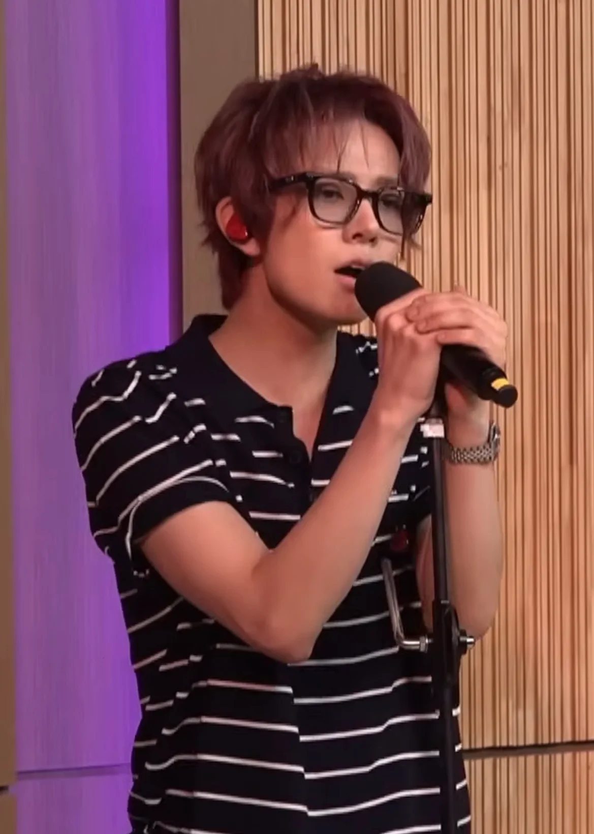EVAN during an SBS Radio appearance in 2026