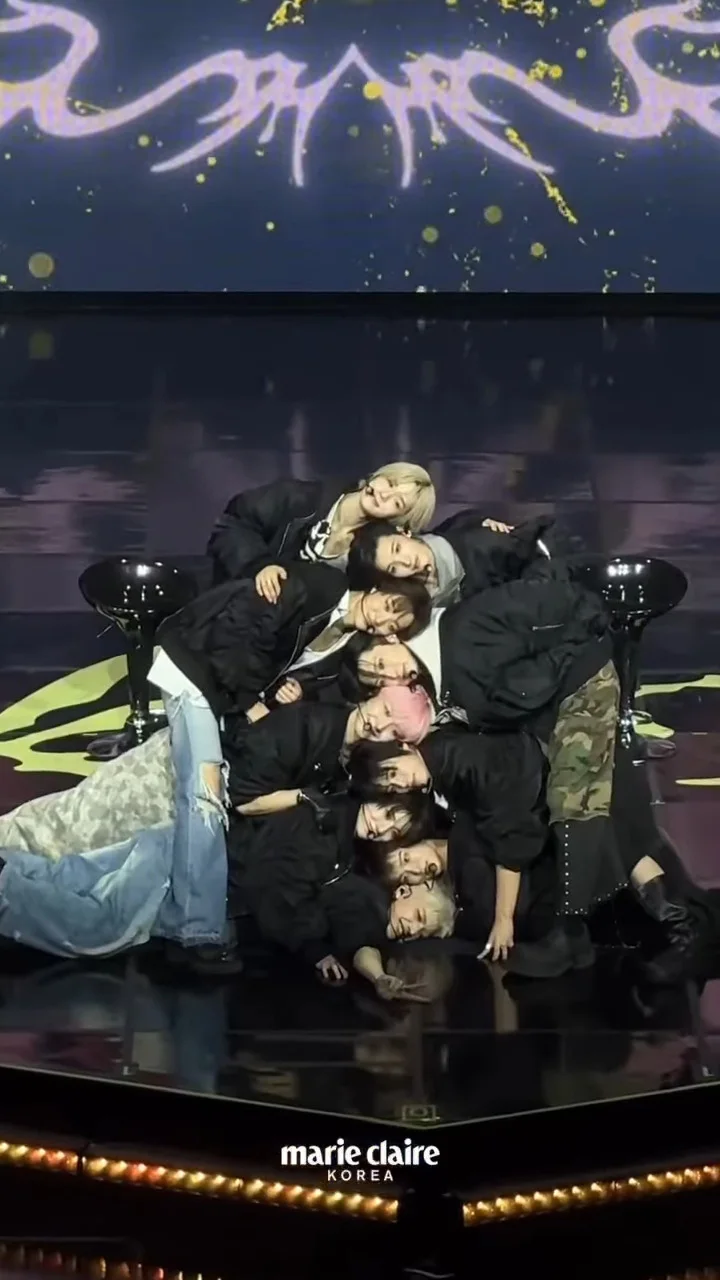 &TEAM performing at their Korean debut showcase in October 2025
