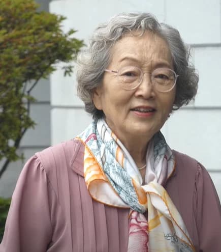 Actor Kim Young-ok in a 2019 interview