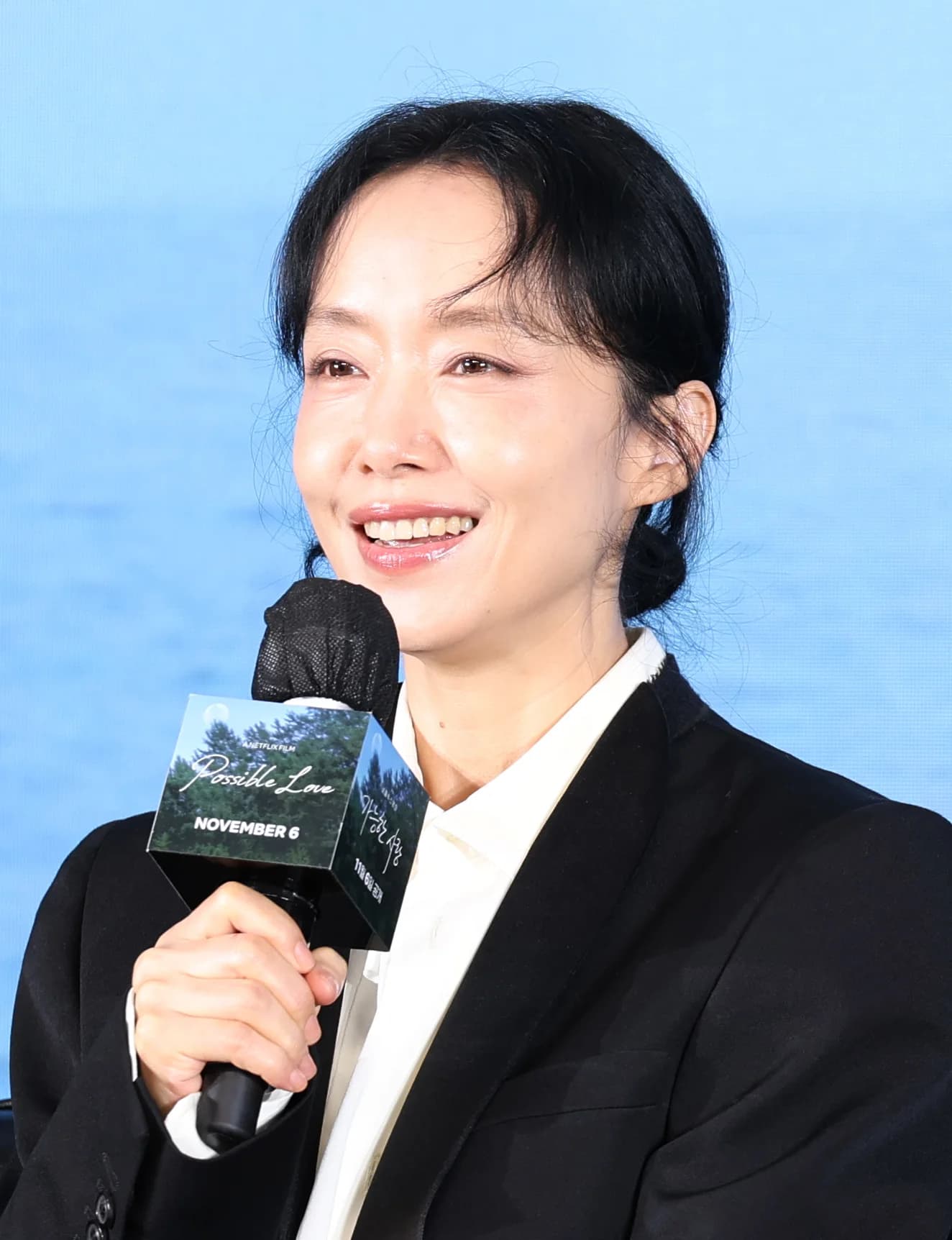 Jeon Do-yeon at the Possible Love press conference in Seoul on August 25, 2026